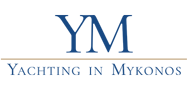Yacht in Mykonos Logo
